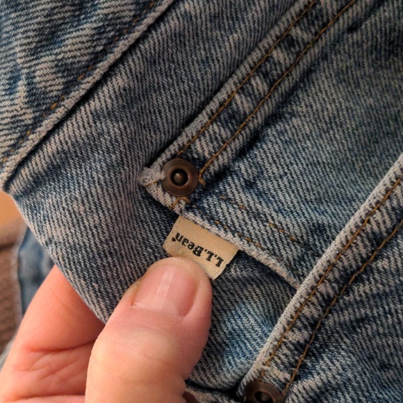 L.L. Bean Men's 100% Cotton Lined Light Denim Relaxed Fit Jeans, 42 x 34 - Picture 9 of 9